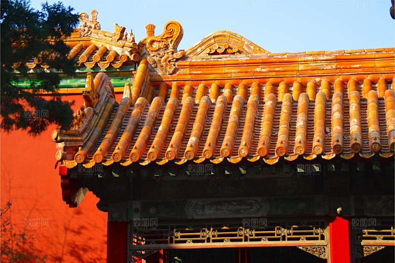 北京故宫古代建筑风光