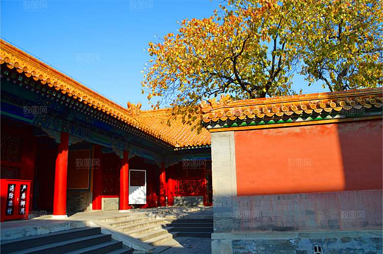 北京故宫古代建筑风光