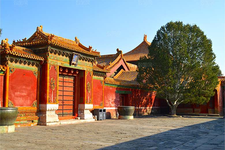 北京故宫古代建筑风光