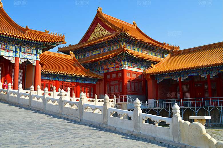 北京故宫古代建筑风光