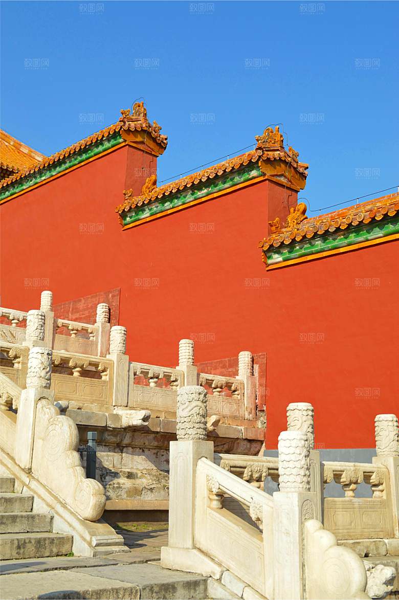 北京故宫古代建筑风光