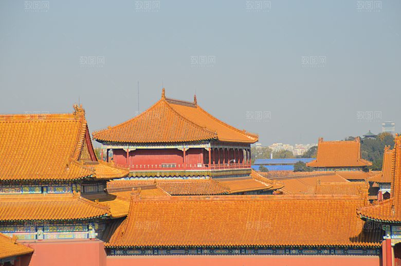 北京故宫古代建筑风光