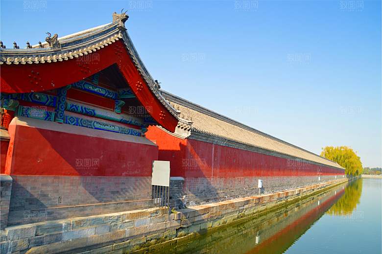 北京故宫古代建筑风光