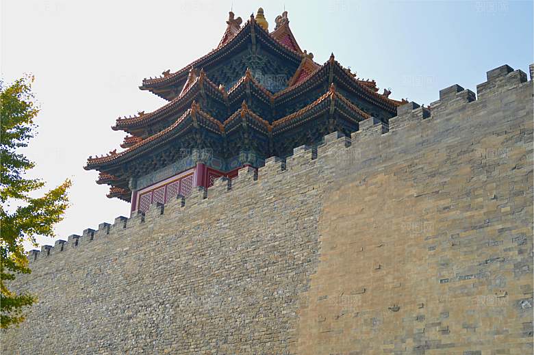 北京故宫古代建筑风光