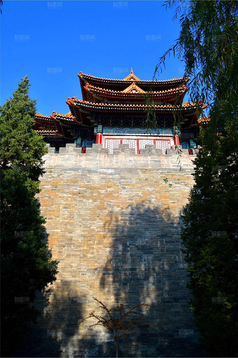 北京故宫古代建筑风光