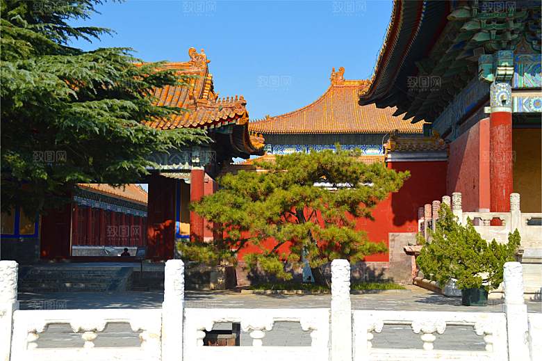 北京故宫古代建筑风光