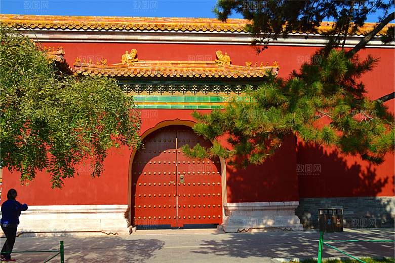 北京故宫古代建筑风光