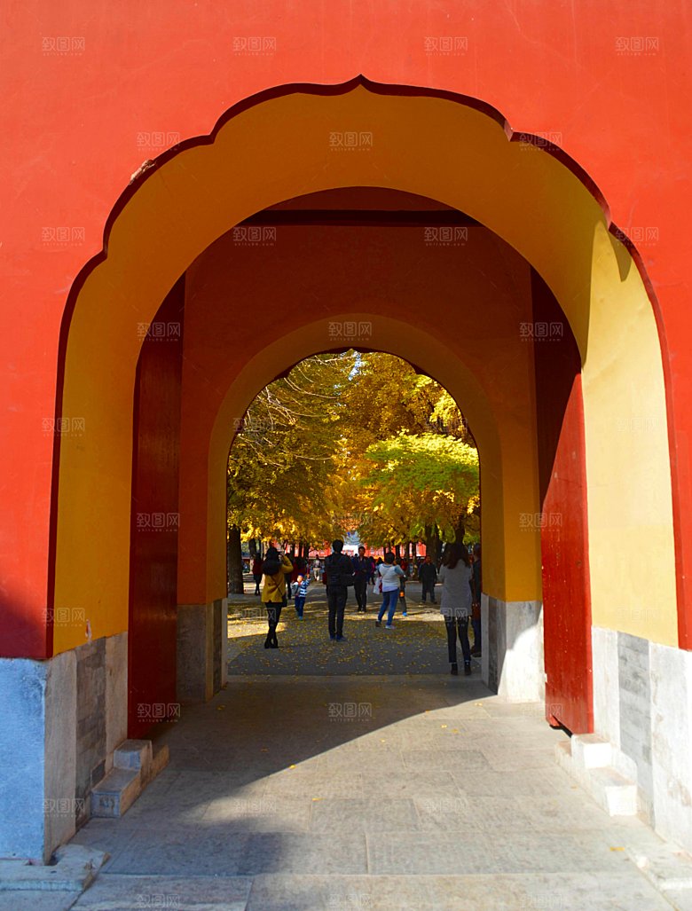 北京故宫古代建筑风光