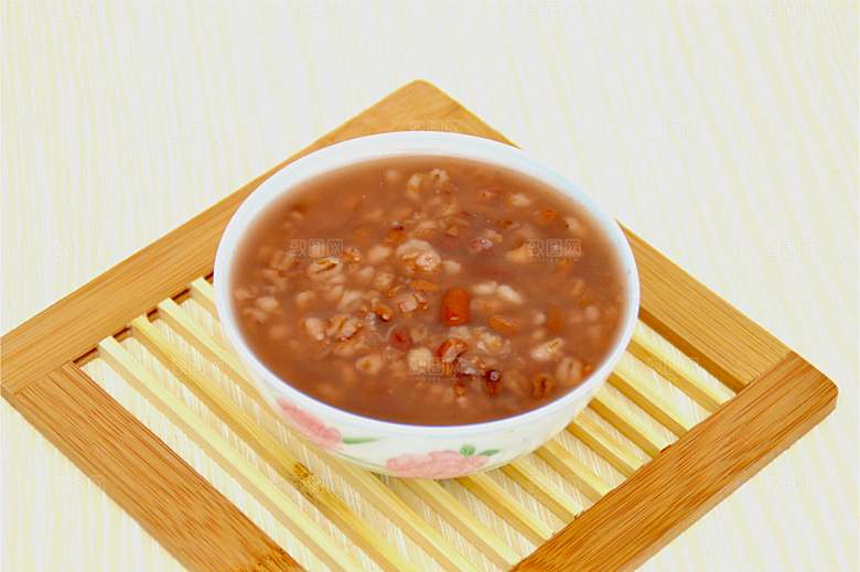 五谷杂粮八宝粥静物特写
