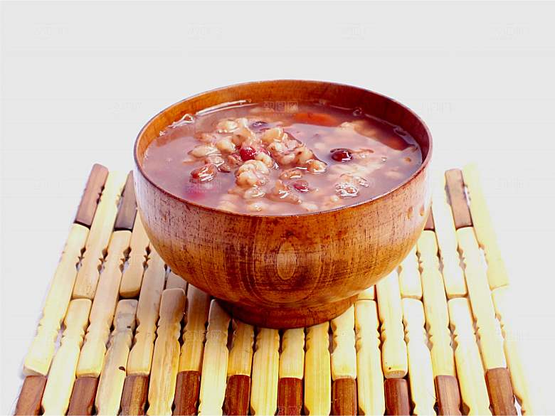 五谷杂粮八宝粥静物特写