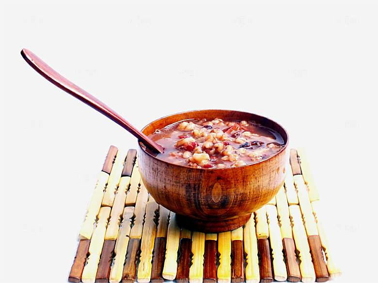 五谷杂粮八宝粥静物特写