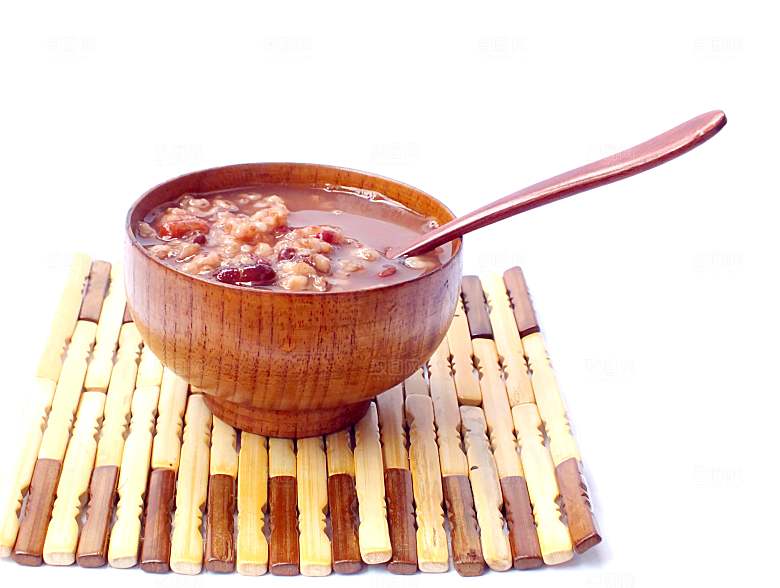 五谷杂粮八宝粥静物特写