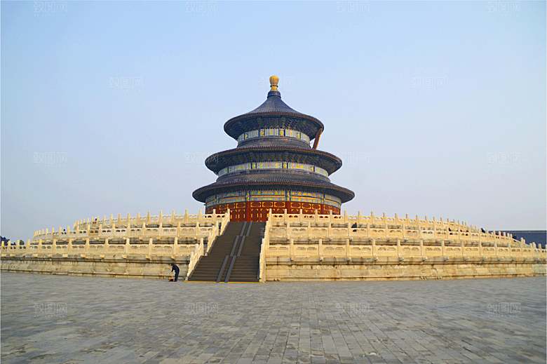 北京风光古建筑天坛