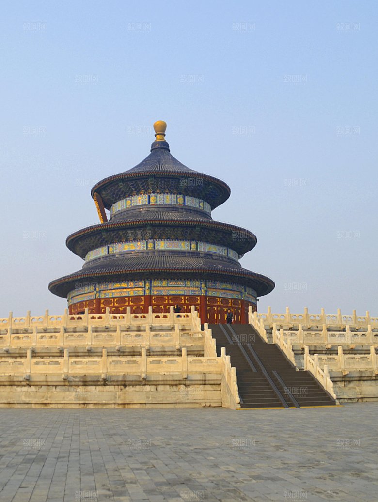 北京风光古建筑天坛