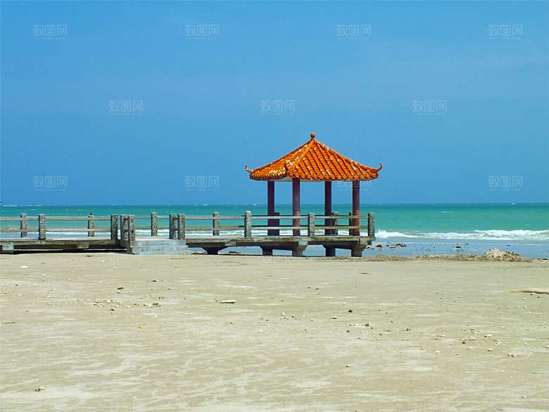 海南风光 海南文昌椰林湾