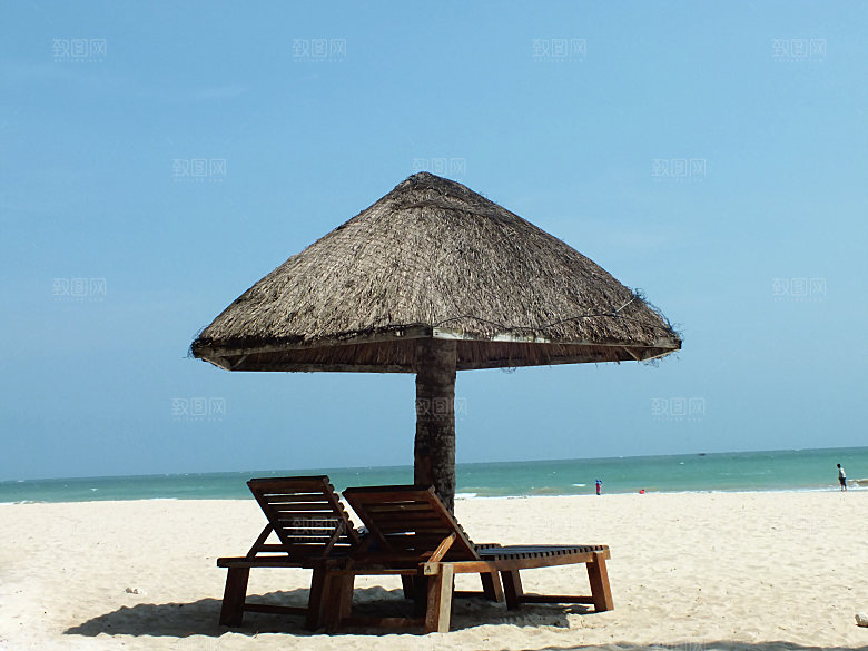 海南风光 海南文昌椰林湾
