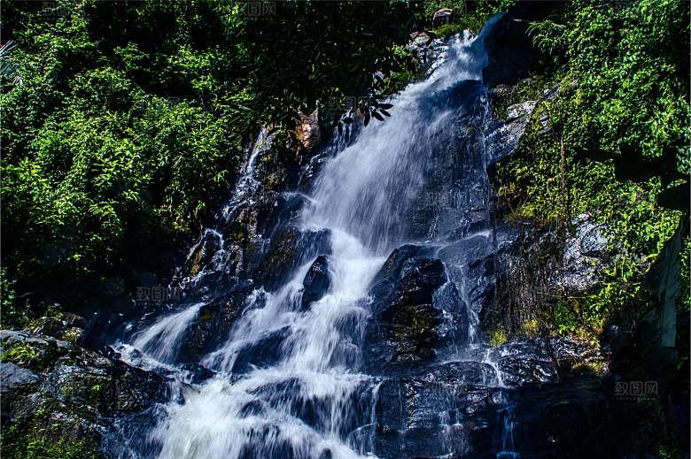 山涧小溪 河流瀑布