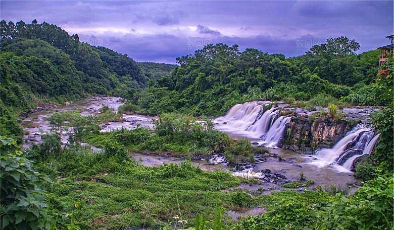 山涧小溪 河流瀑布