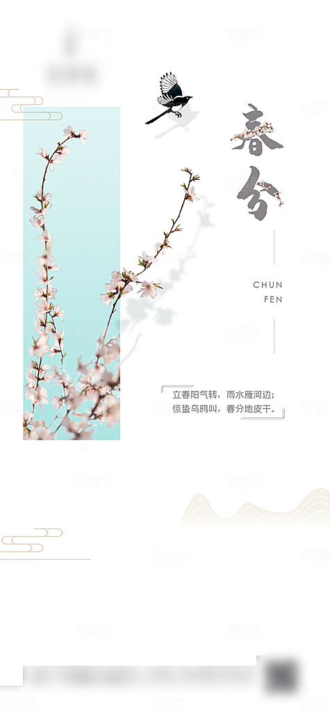 春分二十四节气海报