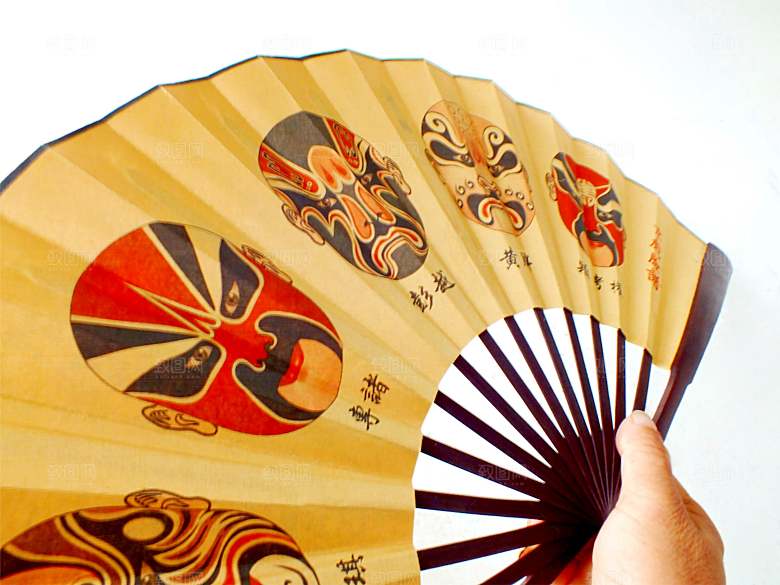 静物中国元素纸扇