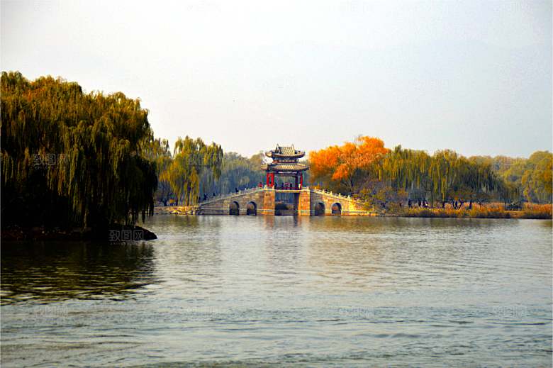 北京颐和园古建筑