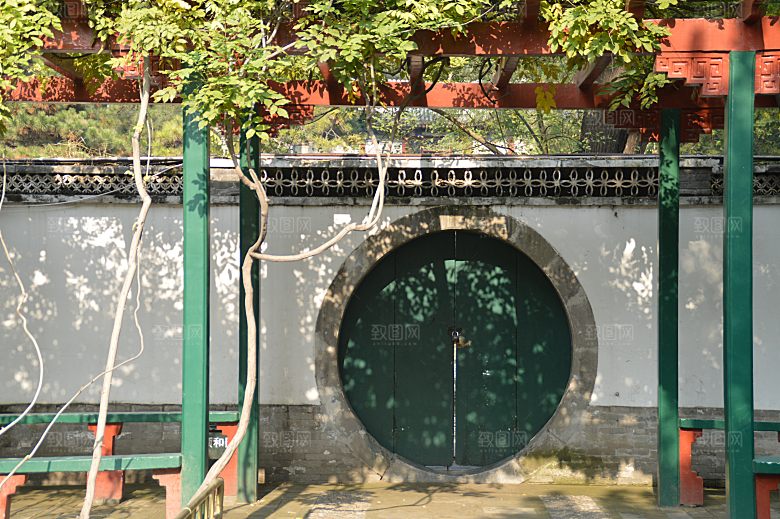 北京颐和园风光图