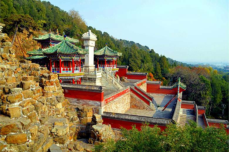 北京颐和园风光图