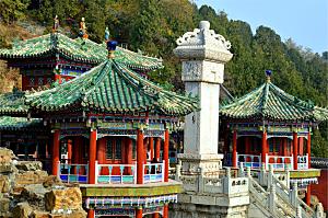 北京颐和园风光图