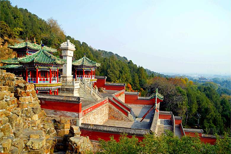 北京颐和园风光图