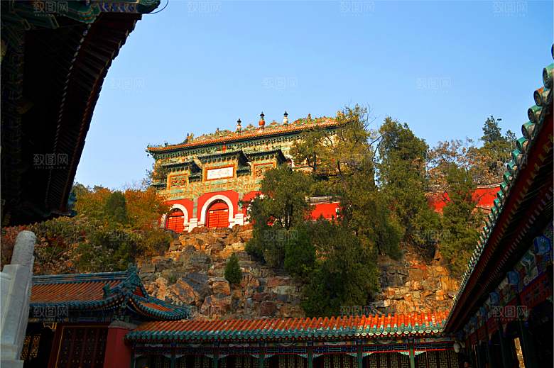 北京颐和园风光图