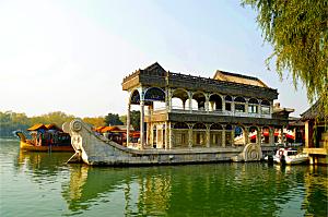 北京颐和园风光图