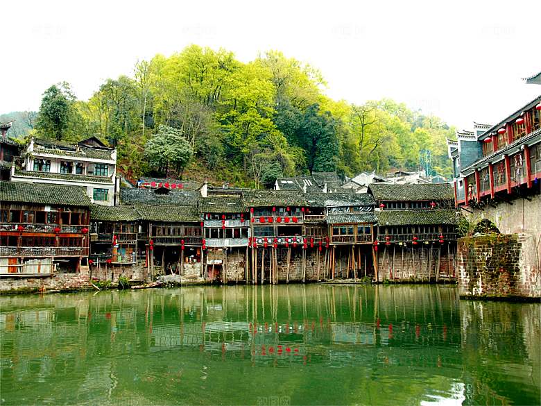 湖南凤凰古城风光