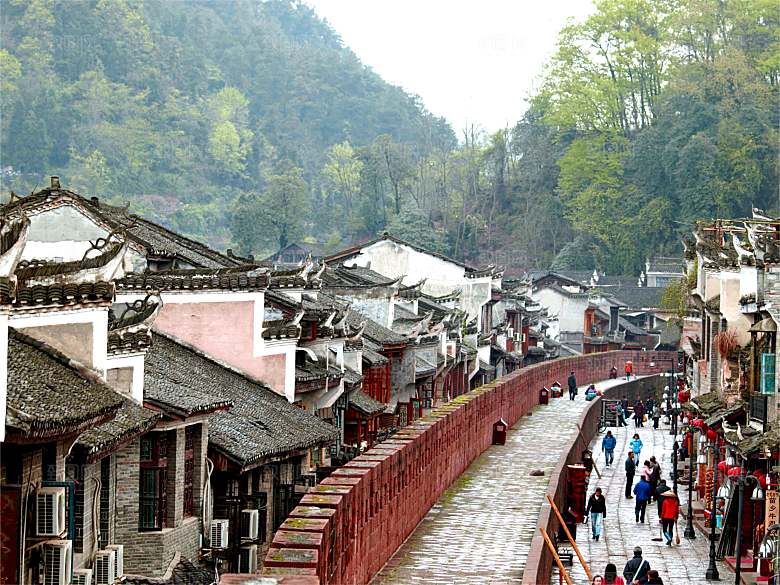 湖南凤凰古城风光