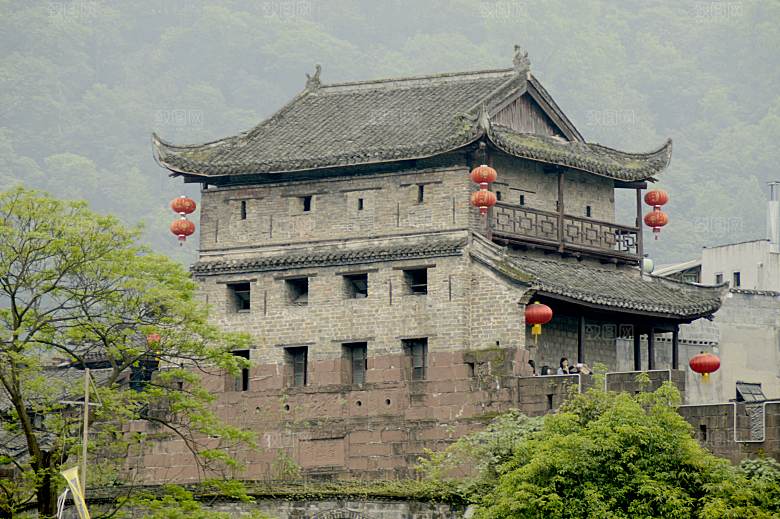 湖南凤凰古城风光