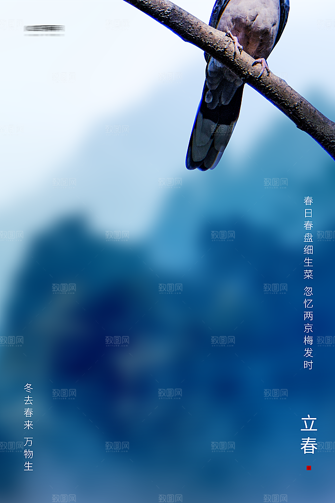 立春二十四节气海报