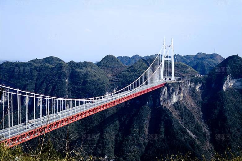 湘西矮寨特大悬索桥