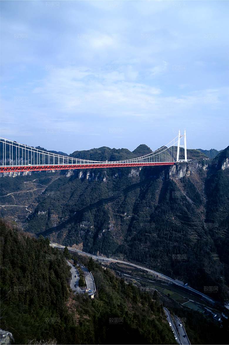 湘西矮寨特大悬索桥