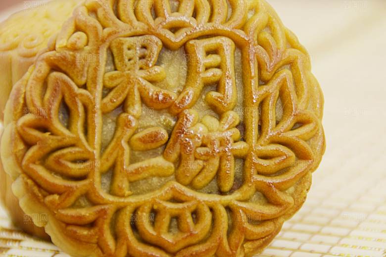 传统食品月饼摄影素材