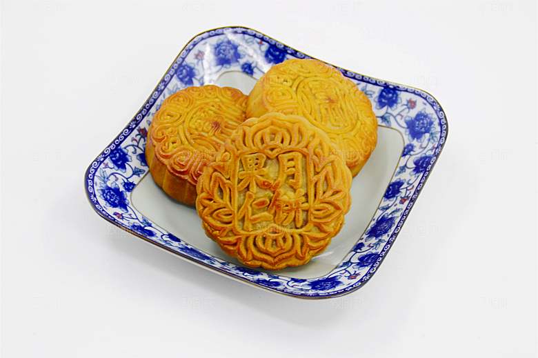 传统食品月饼摄影素材