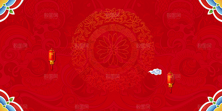 红色背景中国红党政
