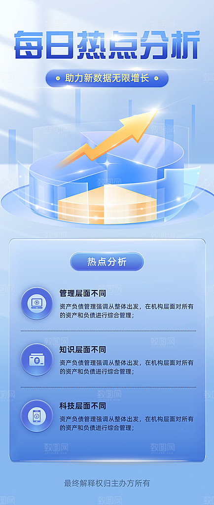 投资理财金融手机海报