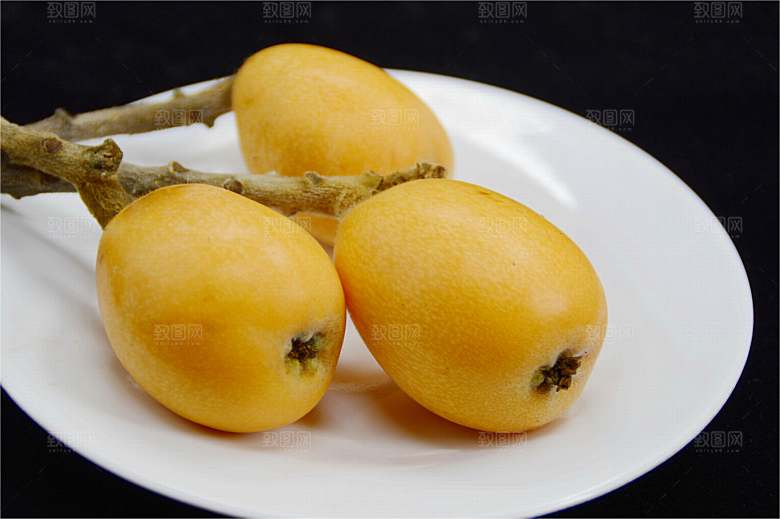 枇杷果 特写图片