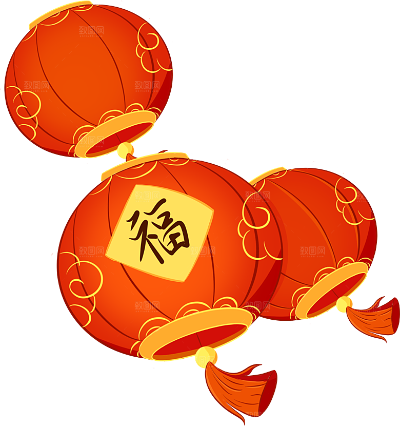 可爱简约扁平免扣元素