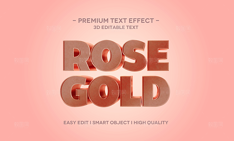 3D创意字体艺术字体