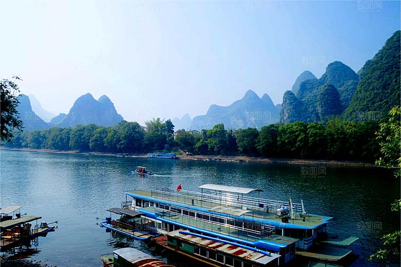 广西 桂林山水自然风光