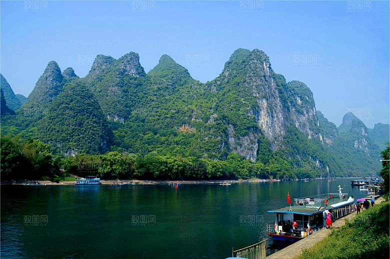 广西 桂林山水自然风光