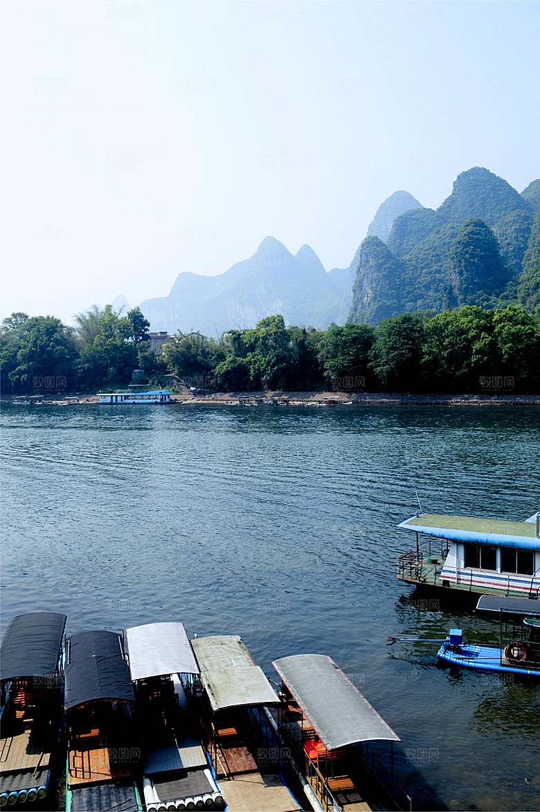 广西 桂林山水自然风光