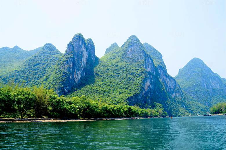 广西桂林山水好风光