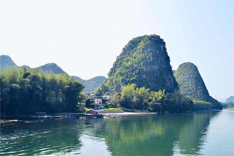 广西桂林山水好风光