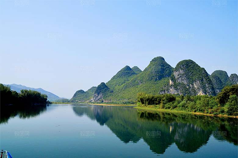广西桂林山水好风光